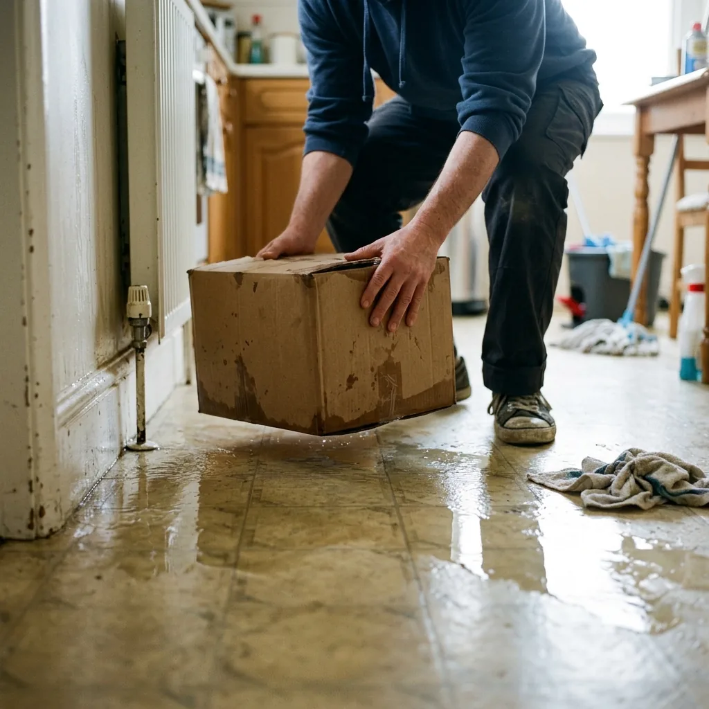 First 24 Hours After Water Damage illustrated in Bothell